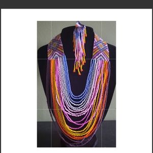 New Handmade Mexican Necklace Set